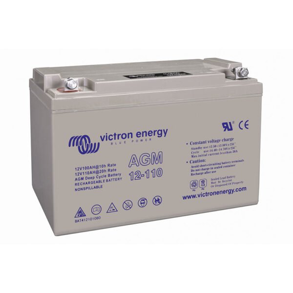 12V/110Ah AGM Deep Cycle Batt. (M8)