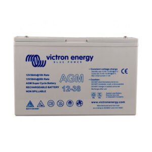 12V/38Ah AGM Deep Cycle Batt.